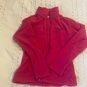 Pink Columbia fleece jacket